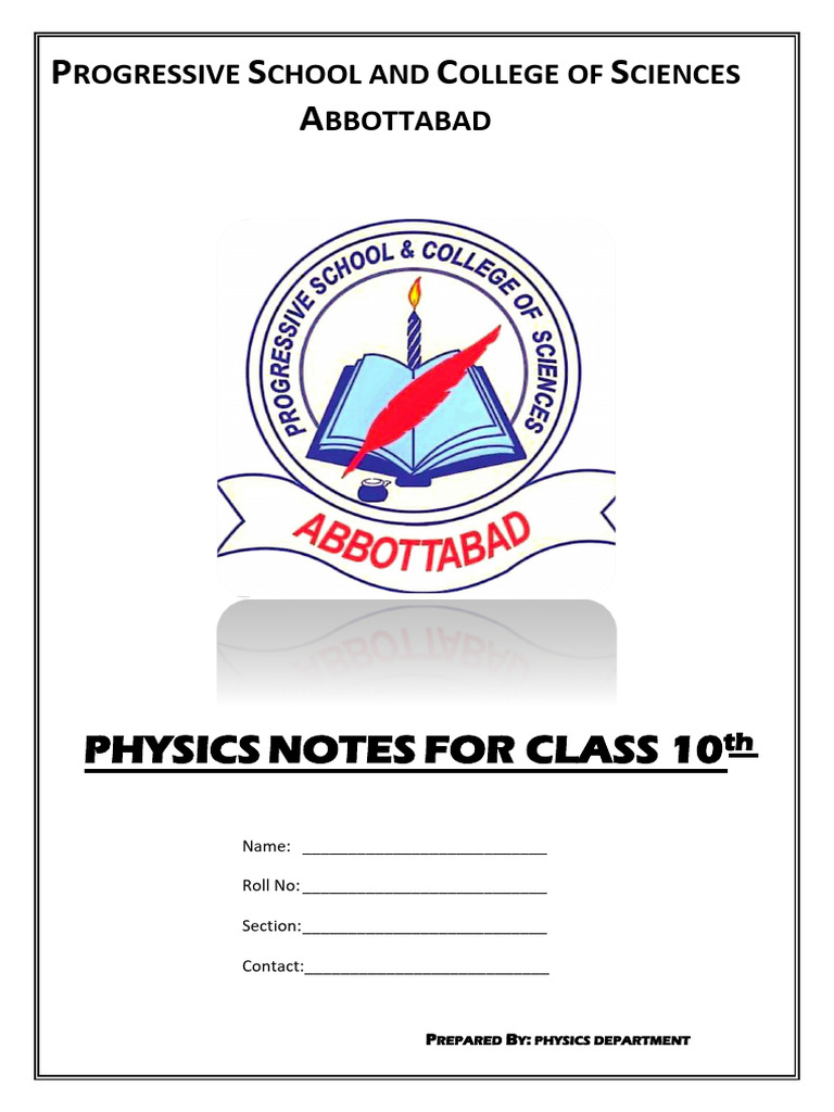 Class 10 Physics Notes: Oscillatory Motion | PDF | Waves | Oscillation