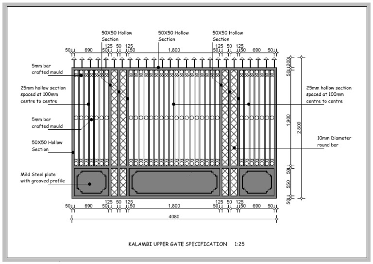 Kalambi Upper Gate Specs | PDF