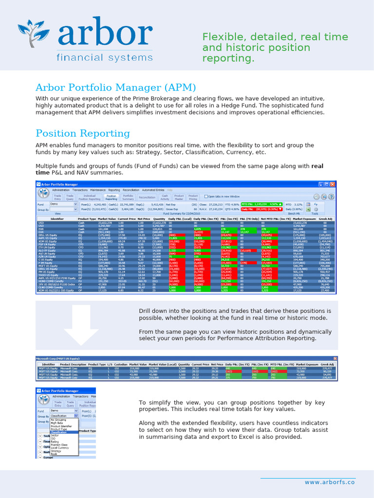 Arbor-Portfolio-Manager 1 | PDF | Option (Finance) | Economies