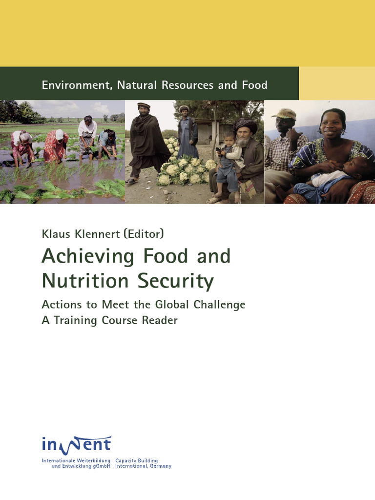 2005 Achieving Food and Nutrition Security Inwent | PDF | Food Security ...