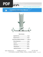 Bow Thruster Installation Instructions