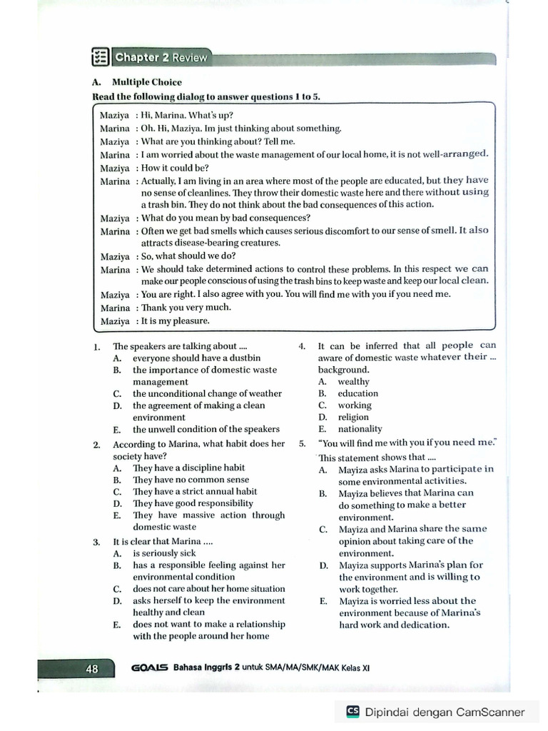 Review Exercise Page 48 To 55 | PDF