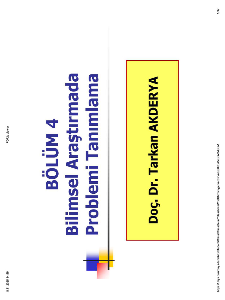 Ders 4 | PDF