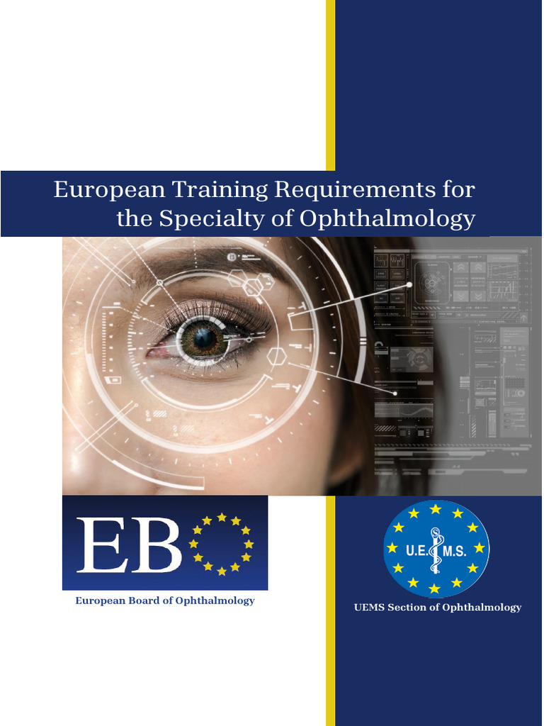 UEMS 2024.28 ETR For The Specialty of Ophthalmology - Adopted October ...