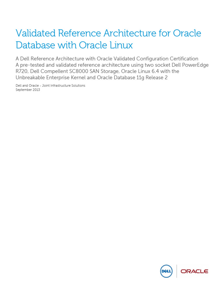 Oracle Database Reference Architecture Guide | PDF | Databases ...