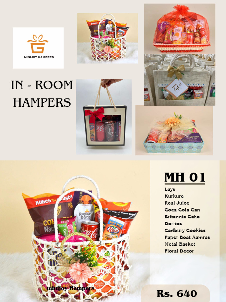 In-Room Hamper Item List PDF | PDF | Snack Food