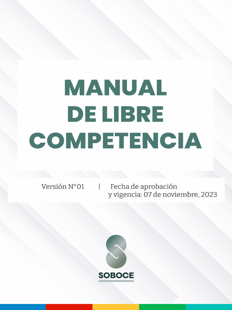 Manual de Libre Competencia Empresarial | PDF | Mercado (economía ...