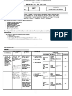 planificacion quimica