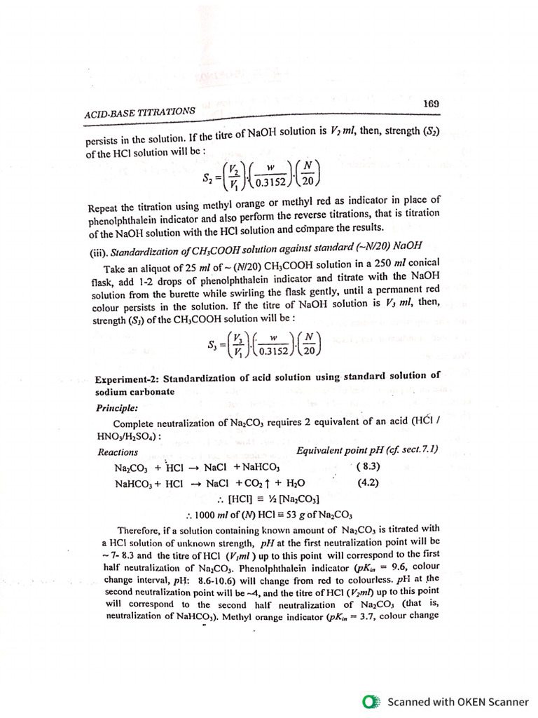 Titration PDF | PDF