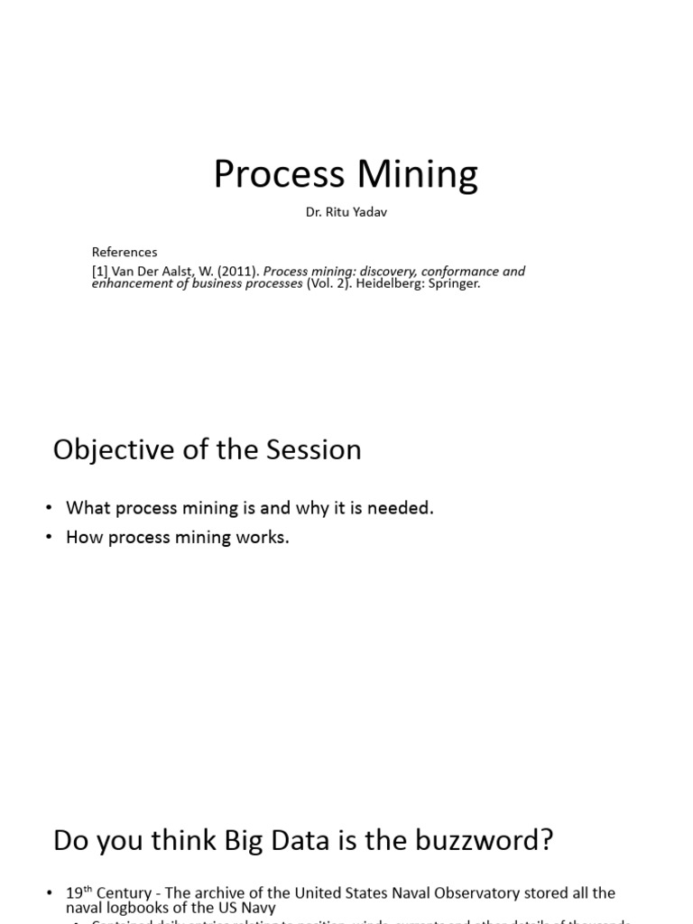 Understanding Process Mining Basics | PDF | Information Science