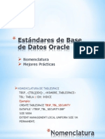 Estandar Base Datos Oracle