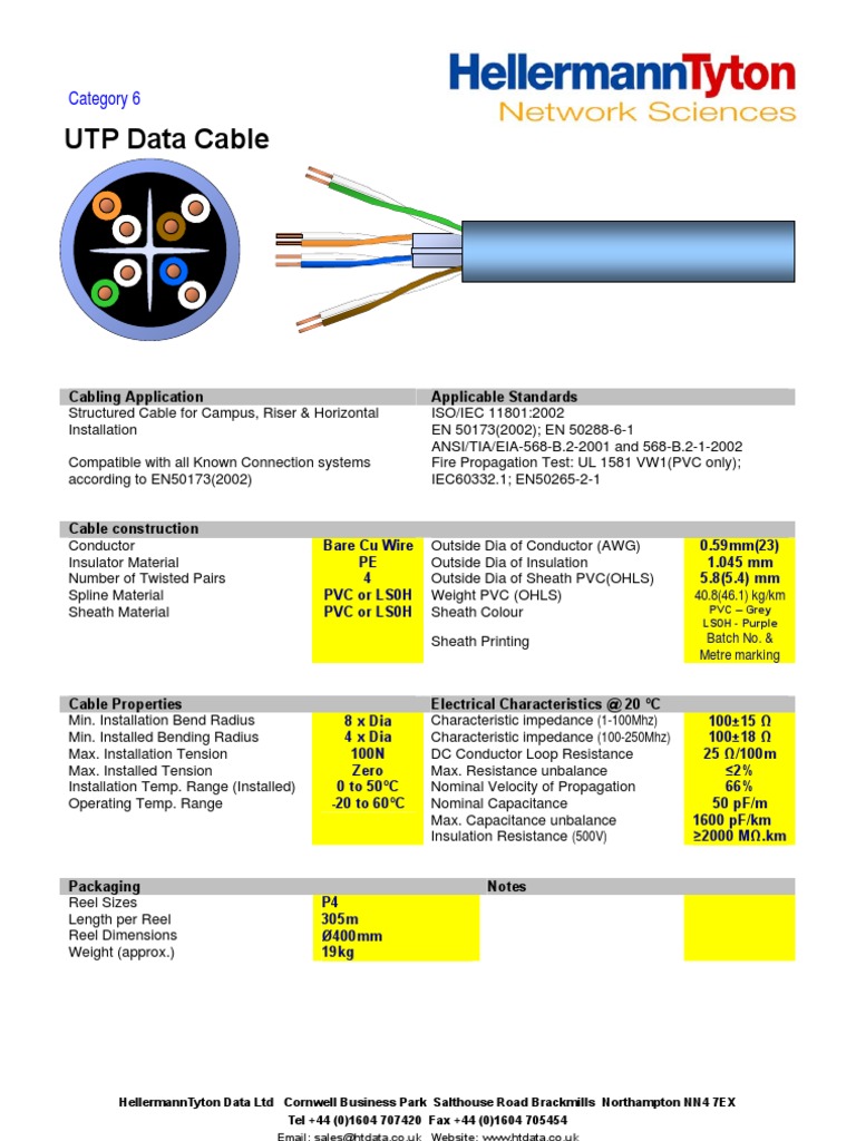 data-sheet-cat6-utp-cable-pdf-electrical-engineering-electronics