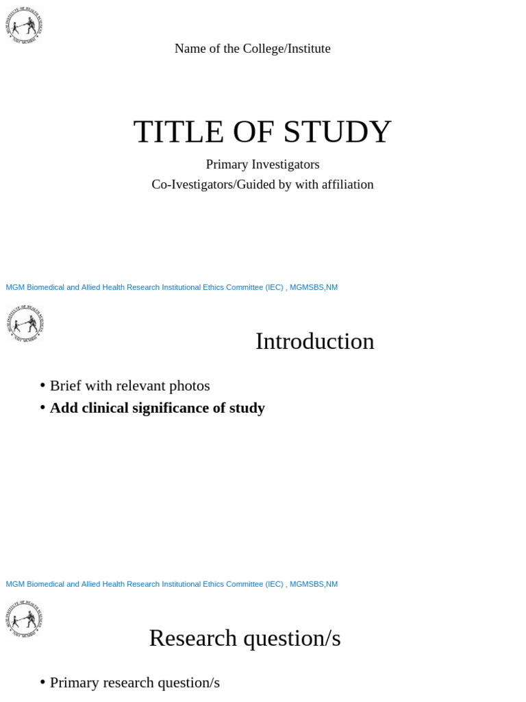 Final Format For PPT Presentation in SAC | PDF | Science | Scientific ...