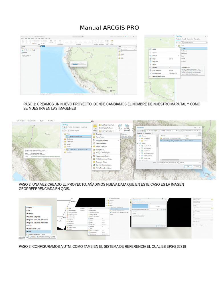 Guía Completa para ARCGIS Pro | PDF
