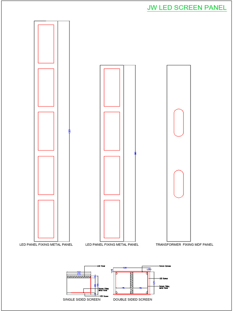 LED Screen Panel Installation Guide | PDF