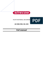 WL-203 MFP Server Full Manual (UK)