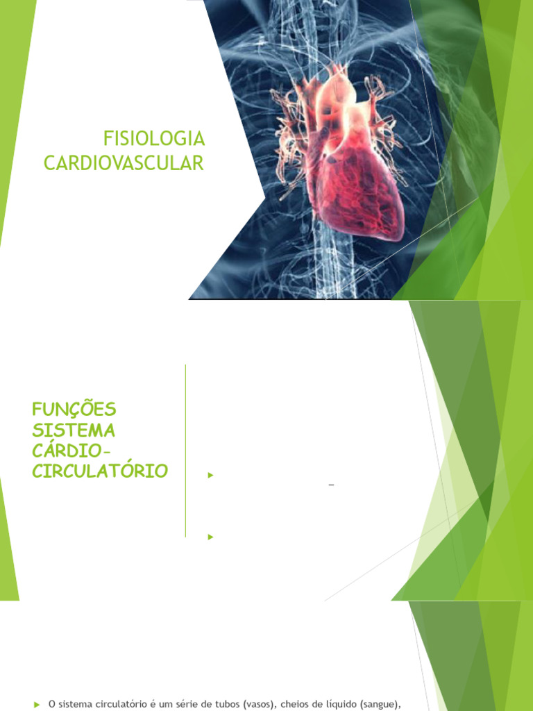 Fisiologia do Sistema Cardiovascular | PDF | Ventrículo (coração ...