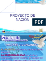 Proyecto de NaciÃ³n