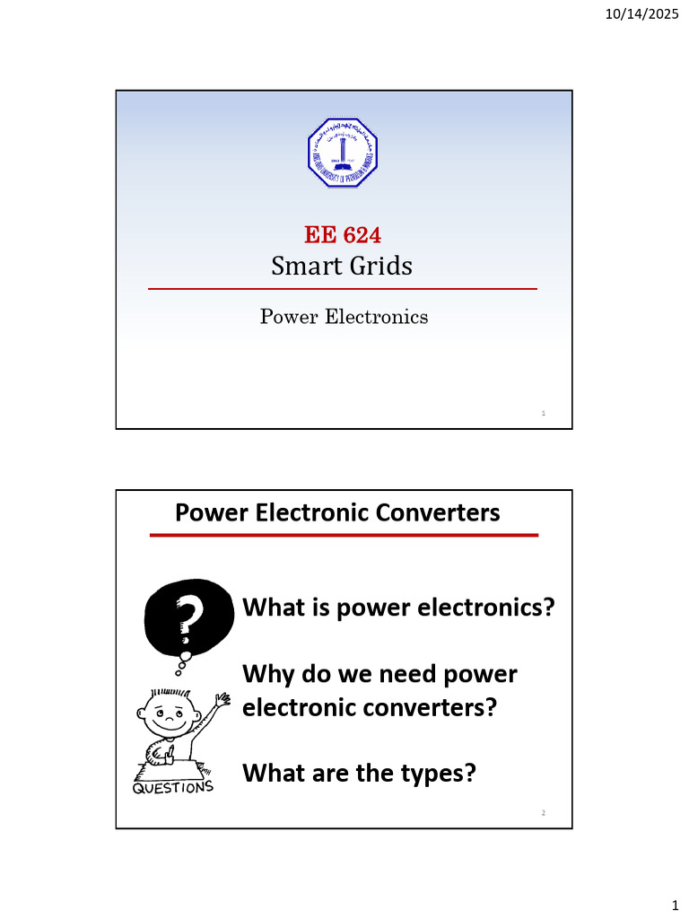 Power Electronic Converters Overview | PDF | Power Inverter | Power ...