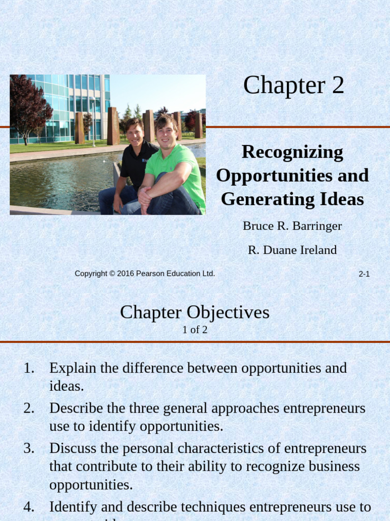 Recognizing Business Opportunities | PDF | Entrepreneurship ...