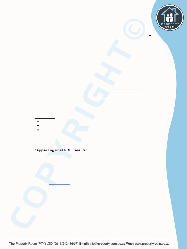 PDE 5 Exam Workshop Guide | PDF