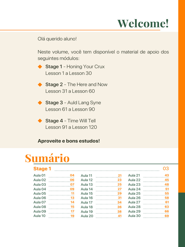 Apostila1 Miolo+ (Stages+1+to+4) +DIGITAL PDF | PDF