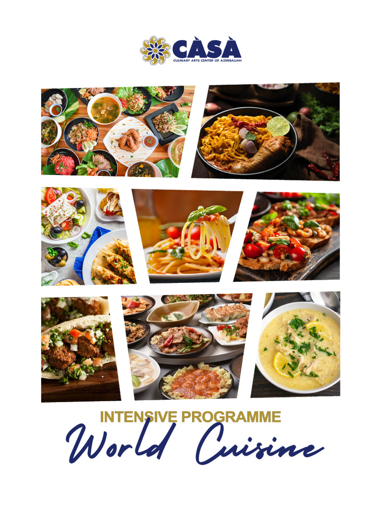World Cuisine Program at CÀSÀ | PDF | Cuisine | Culinary Arts