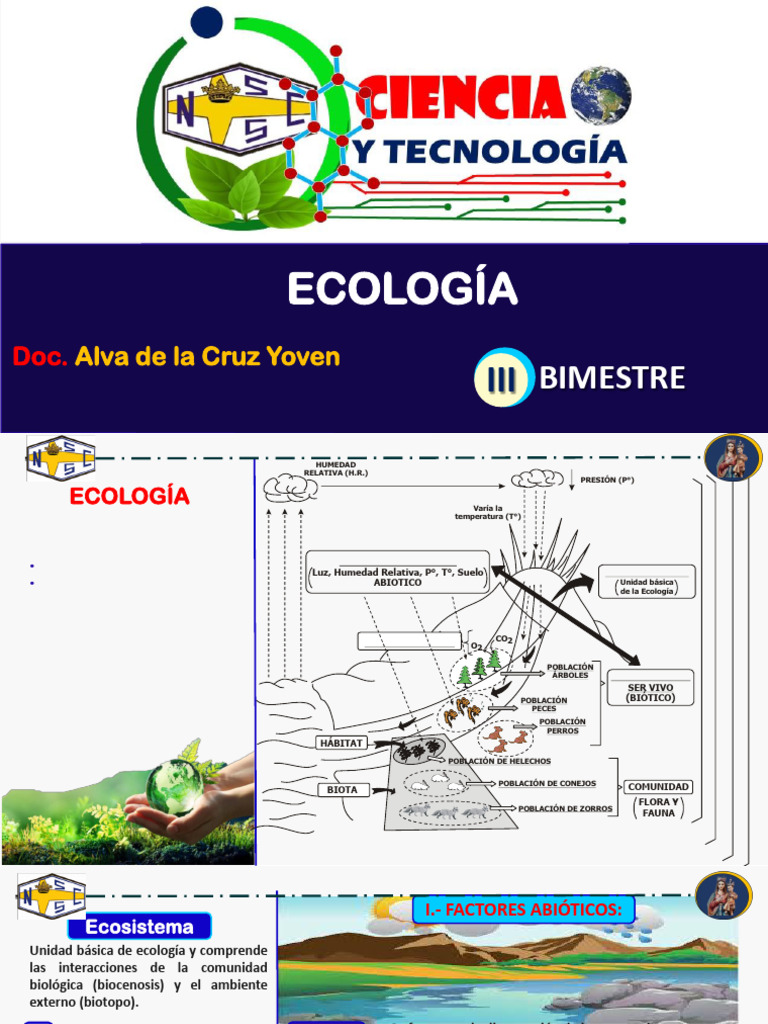 Fundamentos de Ecología y Ecosistemas | PDF | Ecología | Contaminación