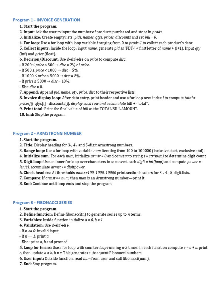 Python Programs for Various Tasks | PDF | Area | My Sql