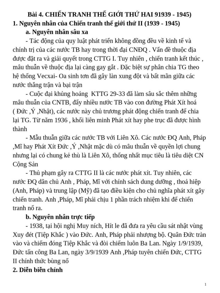 Bài 4 - CTTG Ii | PDF