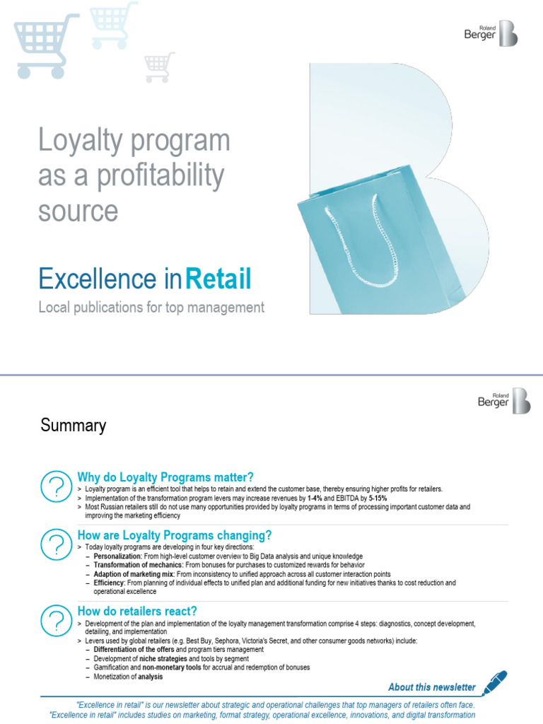 Optimizing Retail Loyalty Programs for Profit | PDF | Retail | Loyalty ...