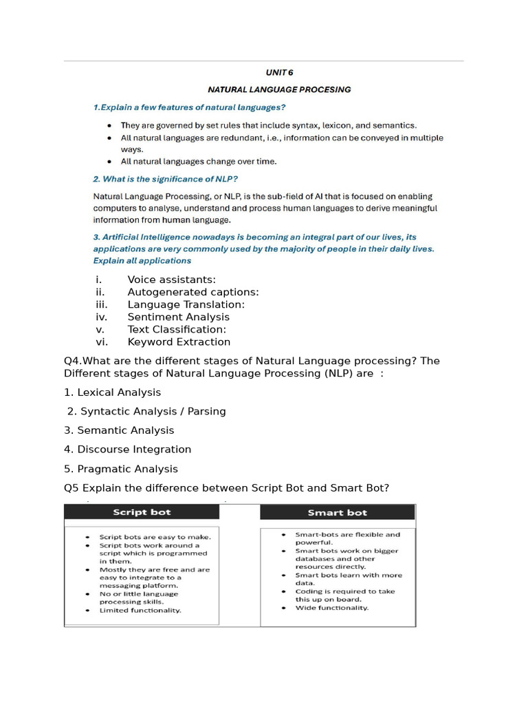 Notes 6 | PDF