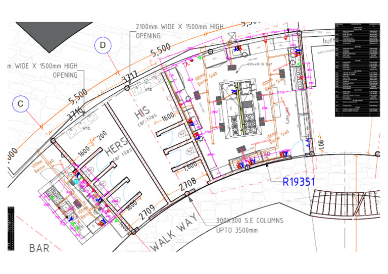 Kitchen Layout Specifications and Details | PDF