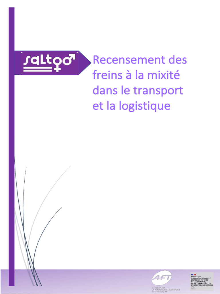 Freins à la mixité dans le transport | PDF | Socialisation | Sexe