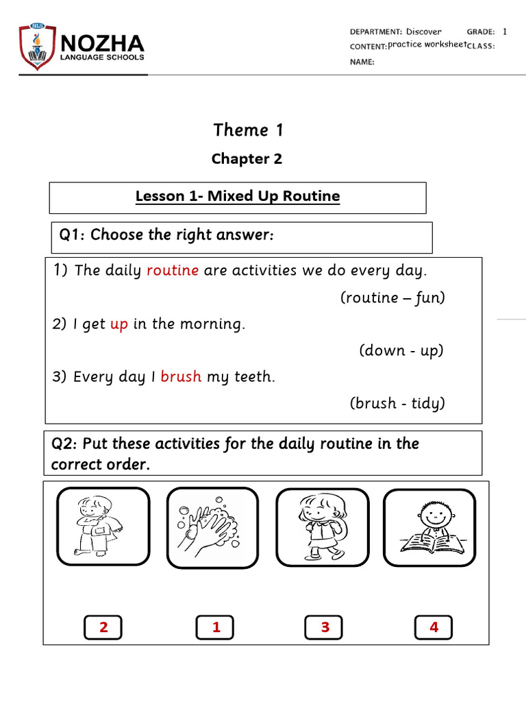 115P1 CH 2 Practice Worksheet Model Answer 38361 | PDF
