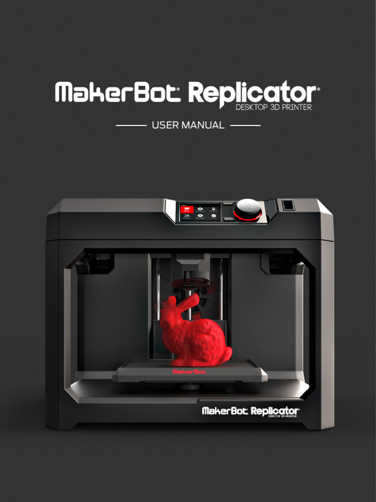 MakerBot Replicator Maintenance Guide | PDF | Electromagnetic ...