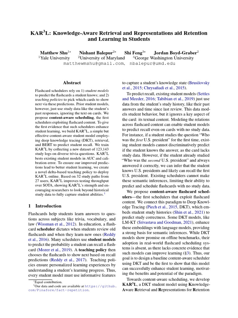 2402.12291v3 | PDF | Receiver Operating Characteristic | Flashcard