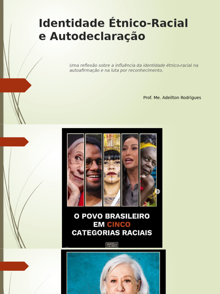 Identidade Étnico-Racial e Autodeclaração | PDF
