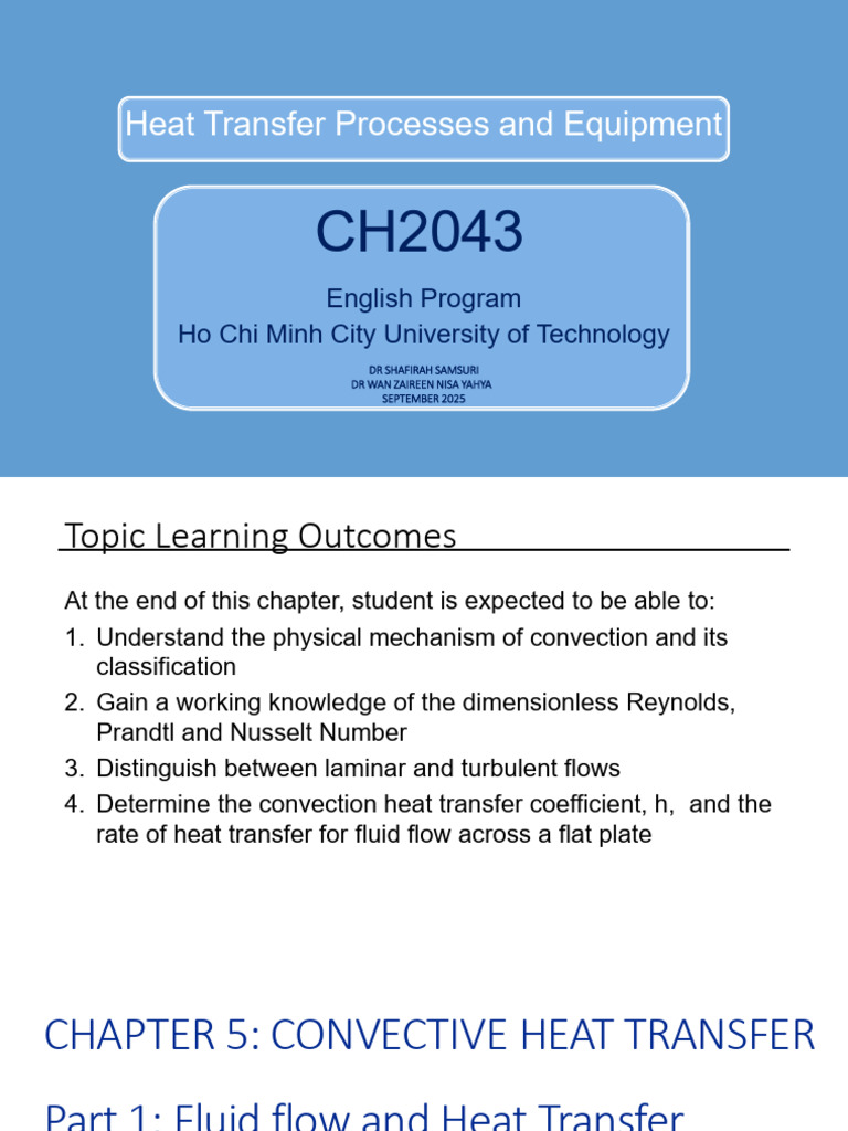 CH2043 – 4_Convective Heat Transfer - Part I | PDF | Boundary Layer ...
