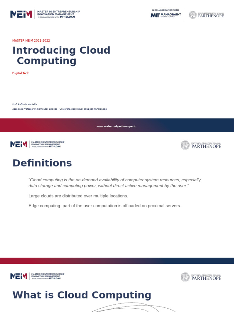 DigitalTech CloudComputing 01 Introducing Cloud Computing | PDF ...