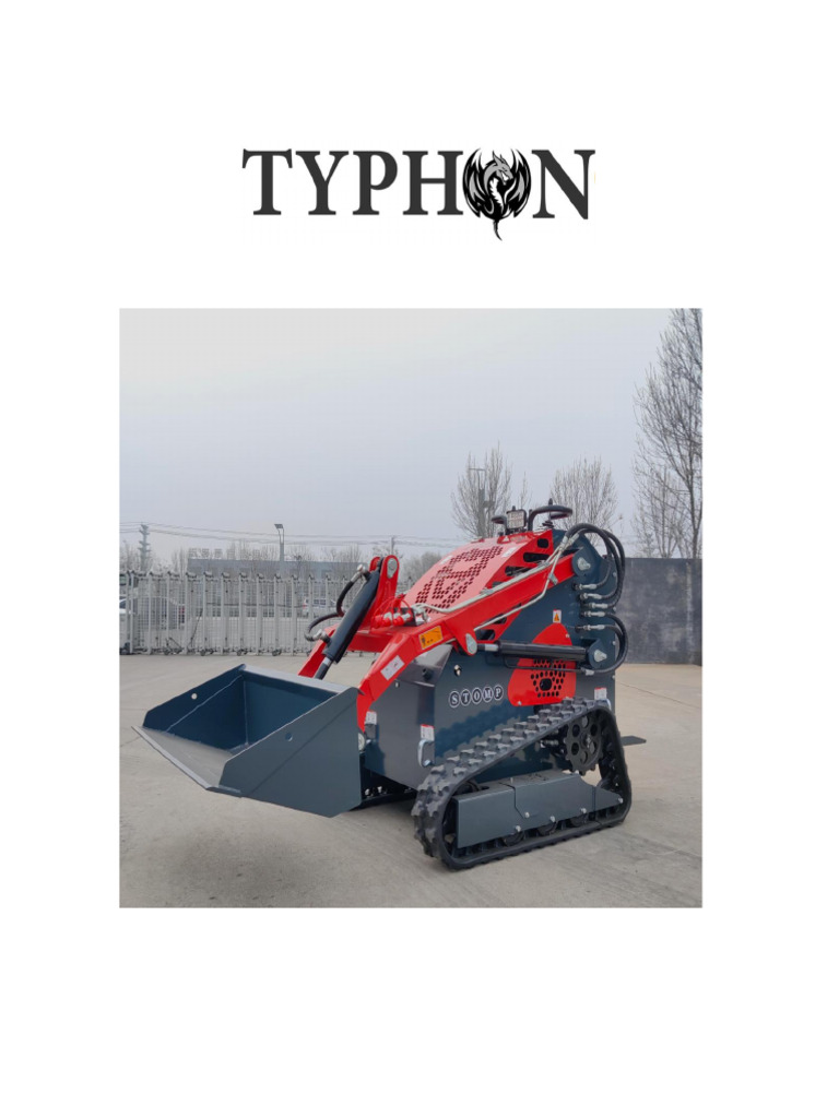 STOMP Skidsteer TYPH0505 Manual | PDF | Mechanical Engineering