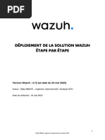 Wazuh Installation Guide | PDF | Serveur (Informatique) | Informatique