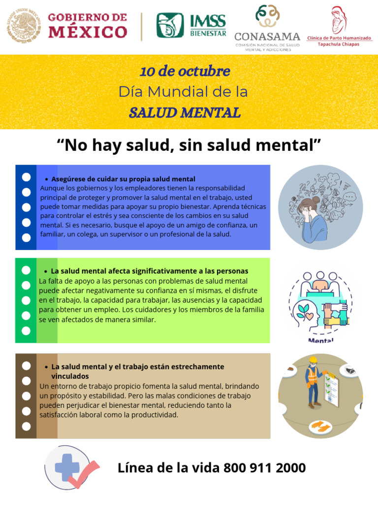 Cuidado de la Salud Mental en el Trabajo | PDF