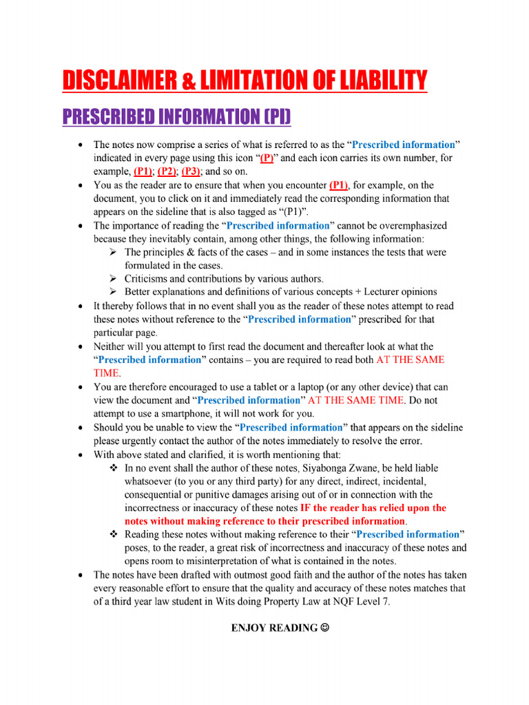 Property - Real Security (A) | PDF