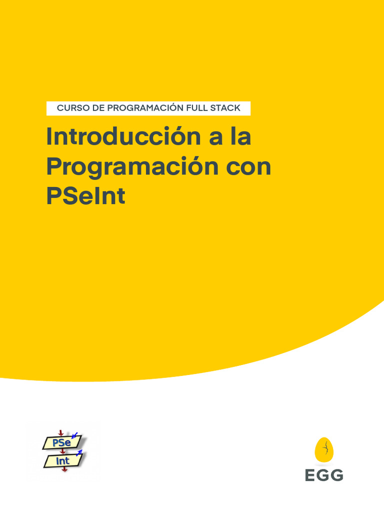 Guía de Programación con PSeInt | PDF | Pi | Programación de computadoras