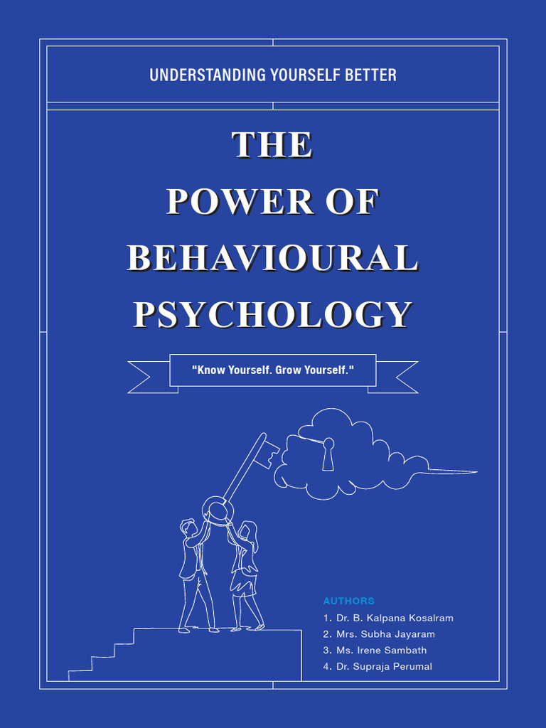 The Power of Behavioural Psychology Book With ISBN, Copyrights Version ...