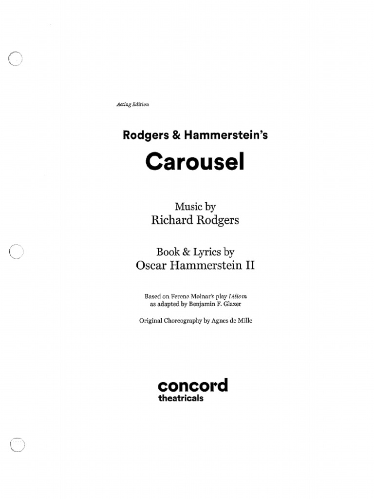 Carousel: You'll Never Walk Alone | PDF