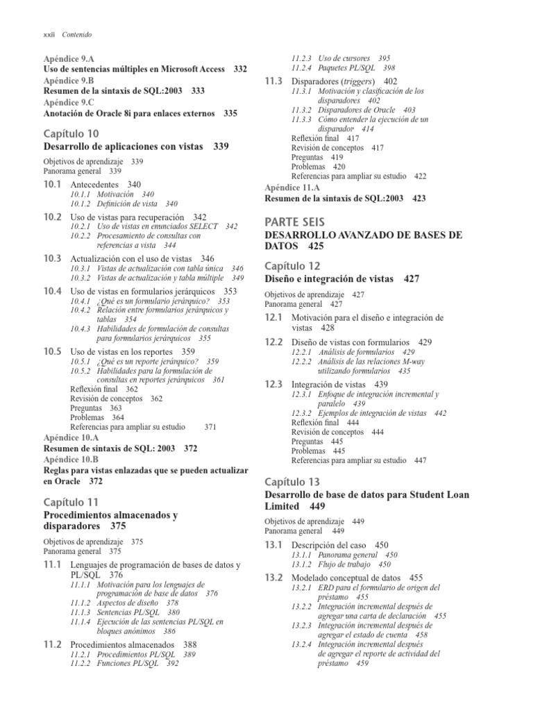 Desarrollo de Vistas en Bases de Datos | PDF | Pl / Sql | Bases de datos