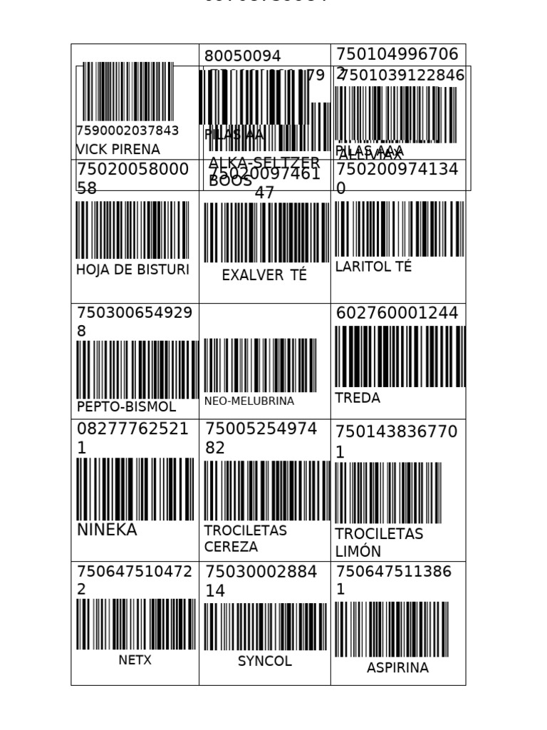 Codigos 1 | PDF