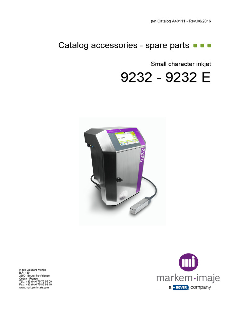 Manual Partes 9232 | PDF | Switch